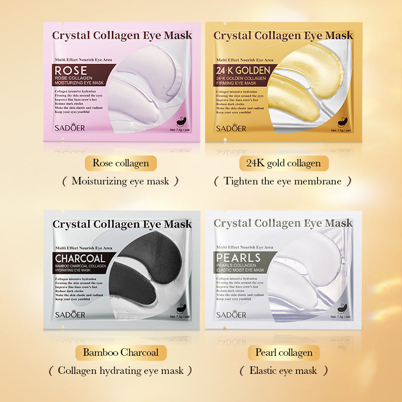 24K Gold Collagen Firming Eye Mask 75g Hydrating And Moisturizing