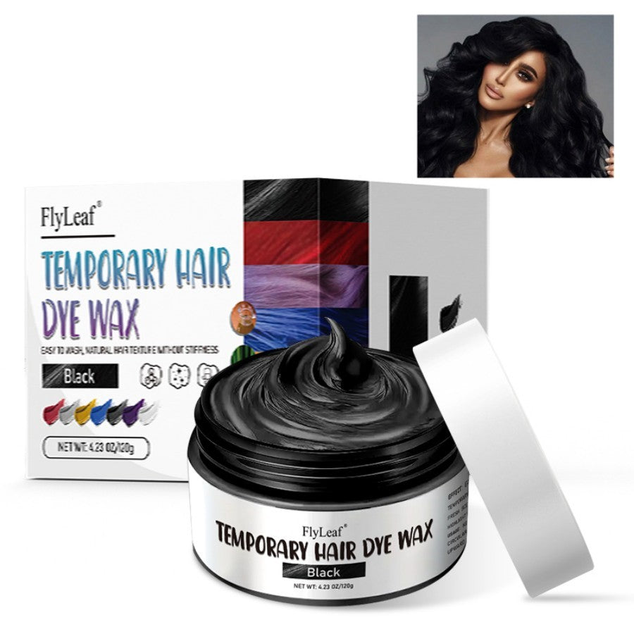 OEM ODM Portable Natural Man Women Fast Temporary Hair Color Wax For Hair Coloring Red Black Green Blue Colour Dye