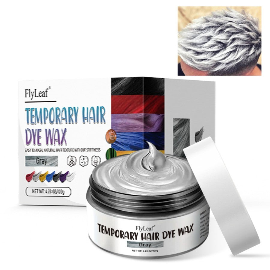 OEM ODM Portable Natural Man Women Fast Temporary Hair Color Wax For Hair Coloring Red Black Green Blue Colour Dye