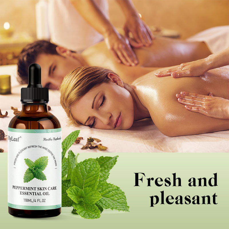Pure Natural Peppermint Essential Oil To Invigorate & Awaken Senses Aromatherapy Oil For Diffuser  Massage