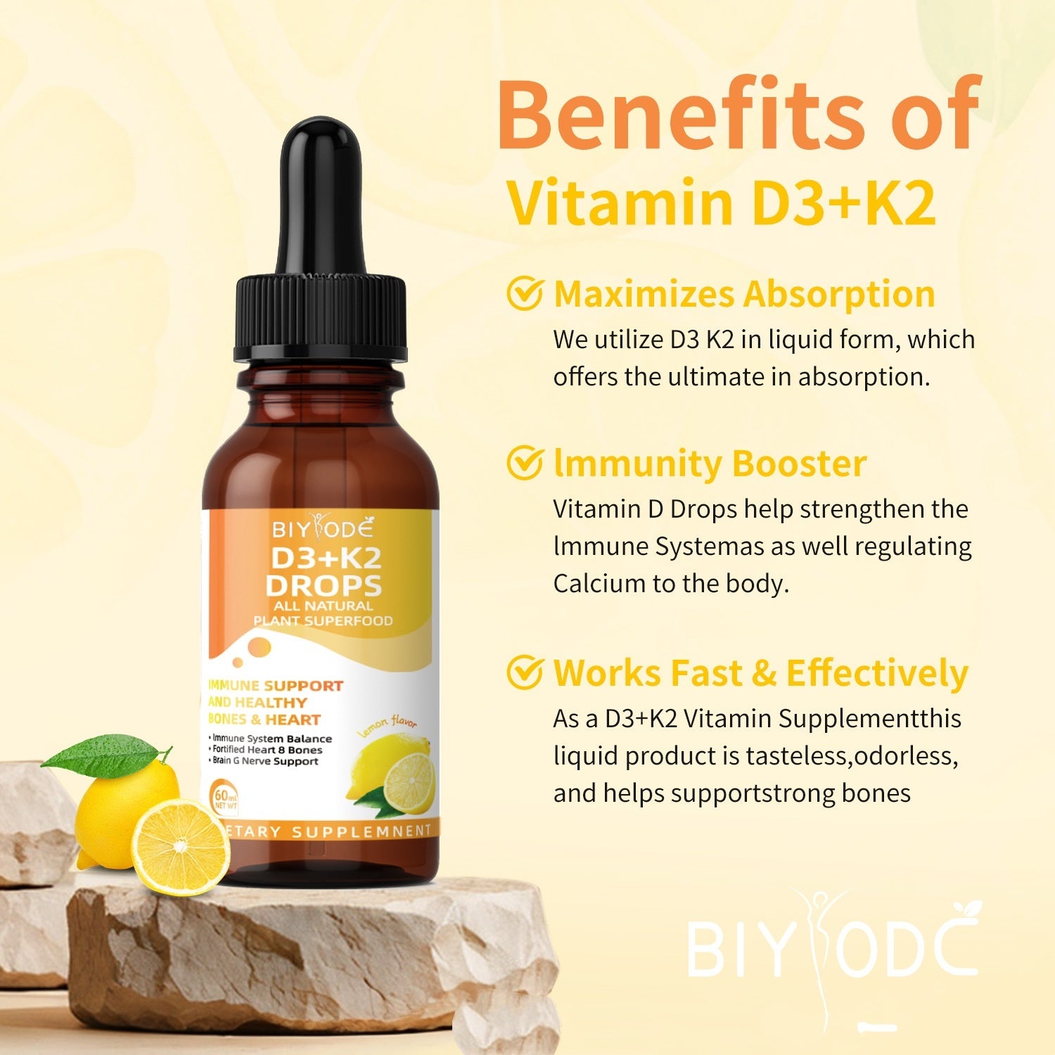 Vitamin D3k2 Drops