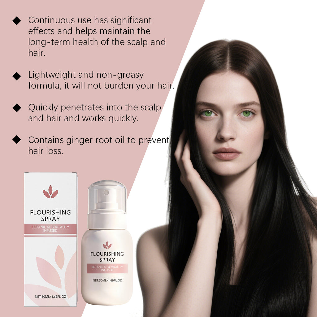 Hair Care Spray Gently Nourishes The Roots