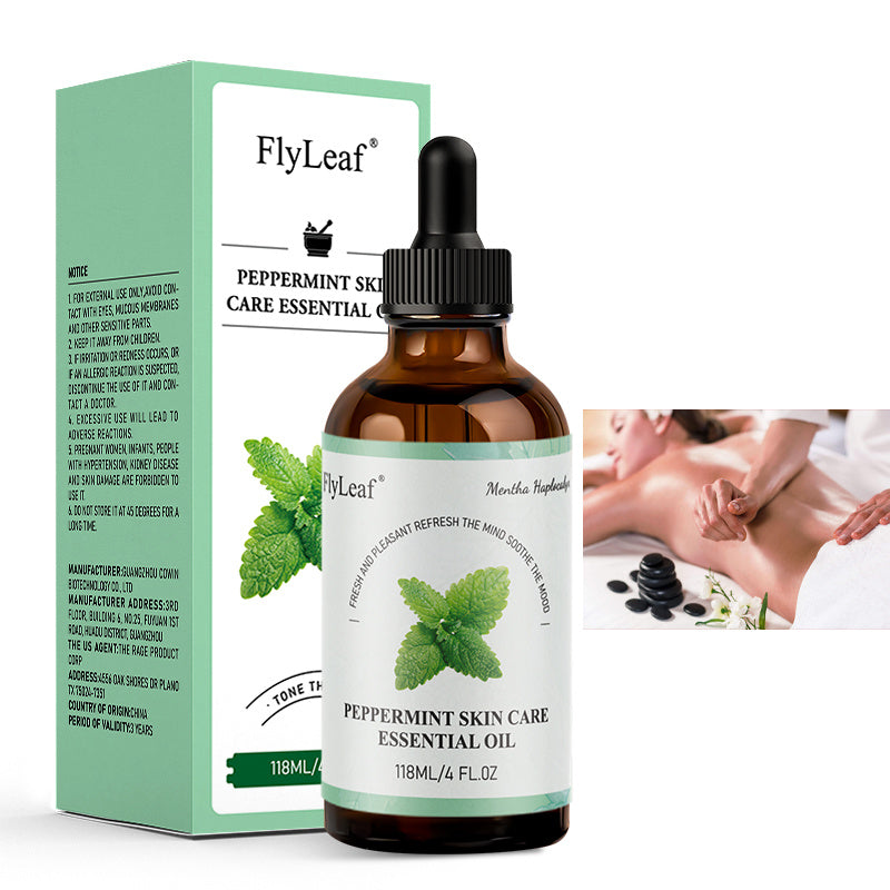 Pure Natural Peppermint Essential Oil To Invigorate & Awaken Senses Aromatherapy Oil For Diffuser  Massage