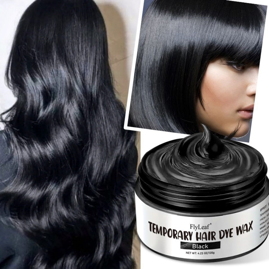 OEM ODM Portable Natural Man Women Fast Temporary Hair Color Wax For Hair Coloring Red Black Green Blue Colour Dye