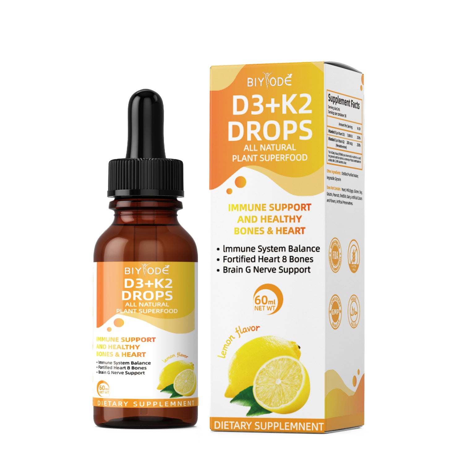 Vitamin D3k2 Drops